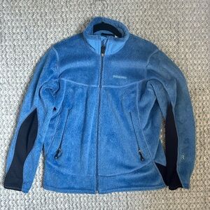 Women’s Patagonia Zip Up Blue Fleece Jacket